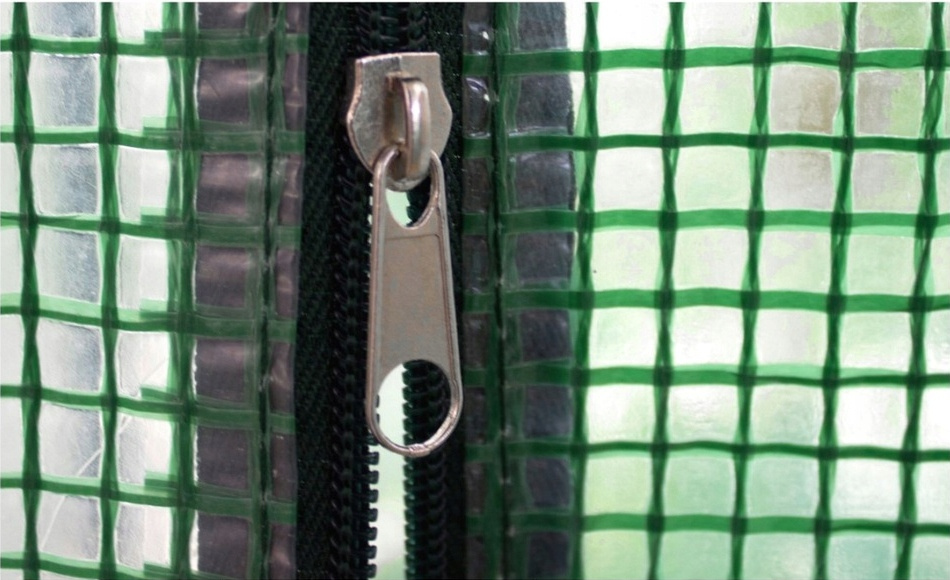 SZKLARNIA OGRODOWA Z PÓŁKAMI ZIELONA 140 x 73 x 200 CM pol_pl_SZKLARNIA-OGRODOWA-Z-POLKAMI-ZIELONA-140-x-73-x-200-CM-749_3