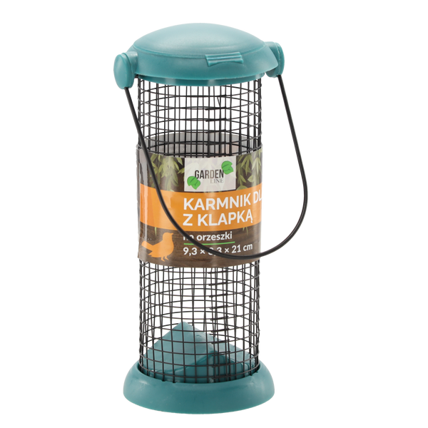 KRMÍTKO PRO PTÁKY S KRYTEM 9,3 X 8,3 X 21 CM *7977