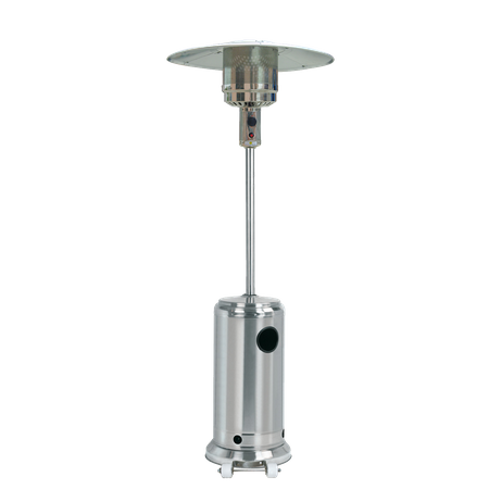 STAINLESS STEEL GAS PARASOL 221 CM