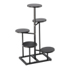 STOJAK NA KWIATY/ROŚLINY 5-POZIOMOWY 47 x 47 x 80 CM CZARNY *1364