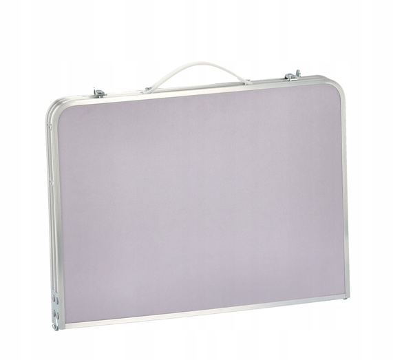 STOLIK TURYSTYCZNY SKŁADANY BIAŁY 60x40x26,5 CM *3217