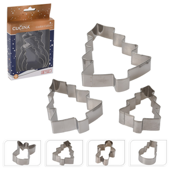 KPL.3 COOKIE CUTTERS*8666