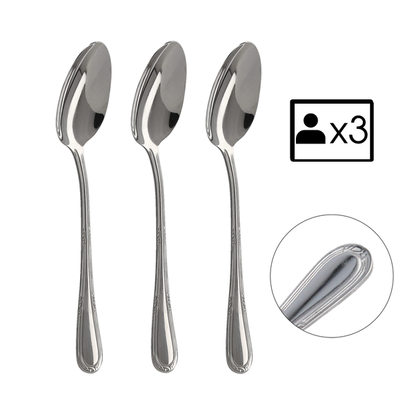 SET OF 3 SPOONS NATALIA