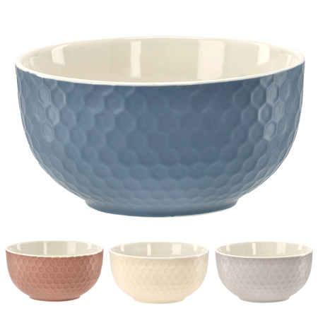 MISKA PORCELÁNOVÁ 550 ML "HONEY" bal=4ks *7339