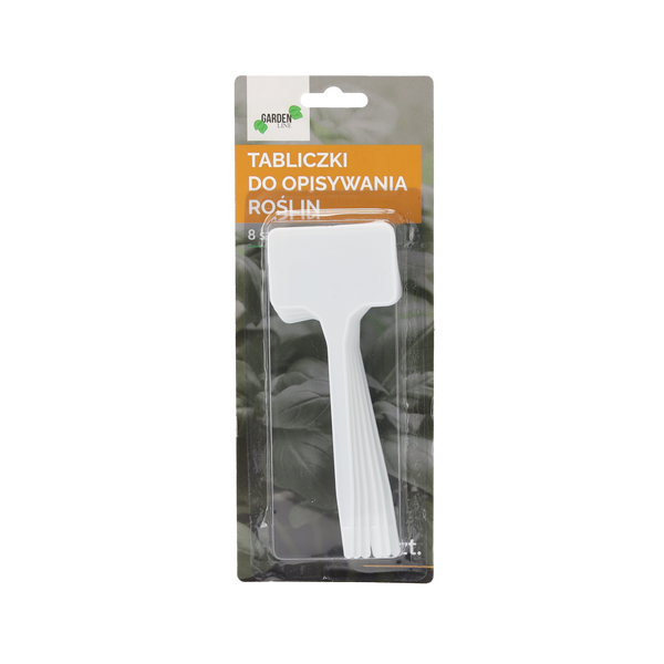 KPL. 8 TABLICZEK PLASTIKOWYCH DO OPISYWANIA ROŚLIN opak=12kpl *9690