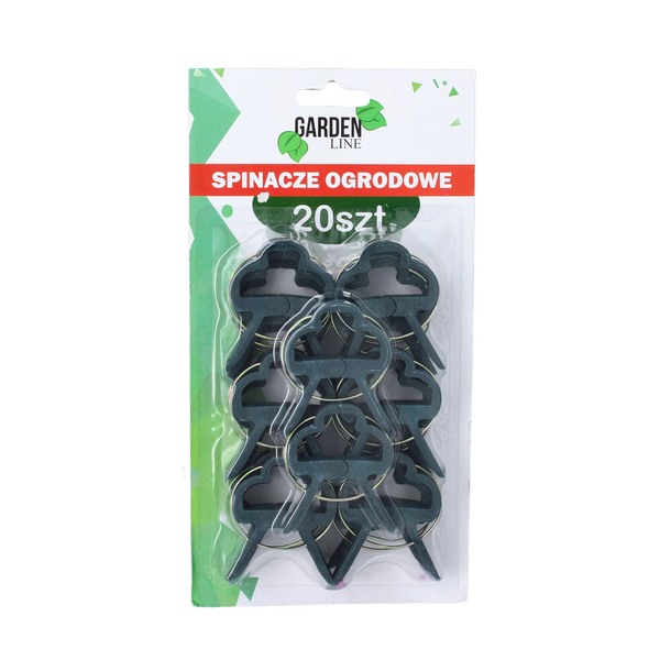 SET OF 20 GARDEN CLIPS