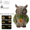 GARDEN FIGURINE – OWL WITH GLOWING EYES 22 X 20,5 X 33 CM LED