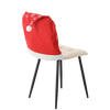 CHRISTMAS CHAIR COVER - SNOWFLAKES MIX DESIGNS