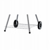 CHARCOAL KETTLE BBQ WITH LID, ASH PAN AND WHEELS 66 x 57 x 85 CM