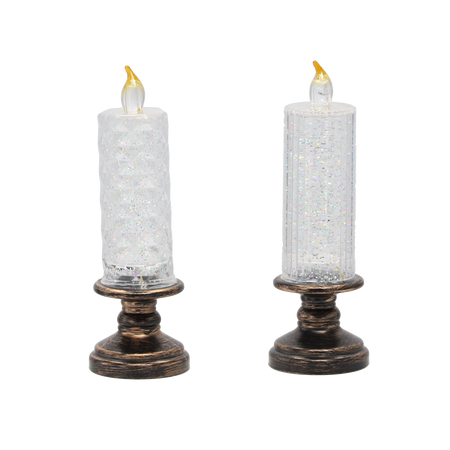CANDLE LED 7,1 x 7,1 x 21,1 CM MIX MODELE *2560