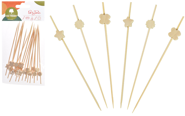 KPL.24 PINS FOR CANAPÉS MIX PATTERNS 15 CM