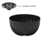 MIRA 240 MM ECO RECYCLED BOWL - BLACK