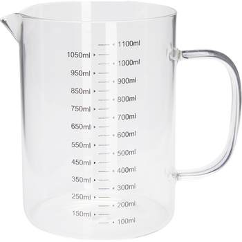 GLASS JUG WITH MEASURE 1L*8463