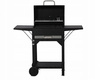 CHARCOAL GRILL WITH COVER GRATE AND WHEELS