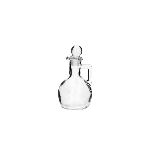 GLASS OIL BOTTLE WITH HANDLE, 15*6,5CM