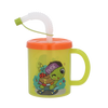 PLASTOVÝ HRNEK 210ML S BRČKEM *8551