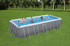FRAME POOL 4.12 x 2.01 x 1.22 M (POOL, SAND PUMP, LADDER, DISPENSER) *0258 *6288