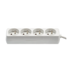 EXTENSION CORD POWER STRIP 4 SOCKETS 1.5M WHITE