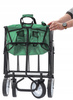 WÓZEK OGRODOWY ZIELONY SKŁADANY 116 x 54 x 90 cm *5168