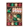 24 CHRISTMAS ORNAMENTS - MIX