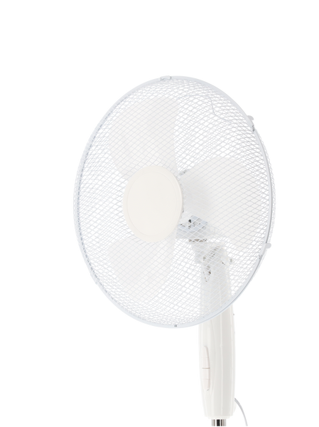 BÍLÝ STOJACÍ VENTILÁTOR 45W