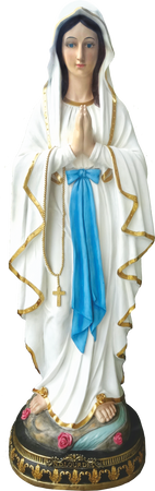 FIGURA MATKA BOSKA Z LOURDES 120 CM SZKLANE OCZY *4565
