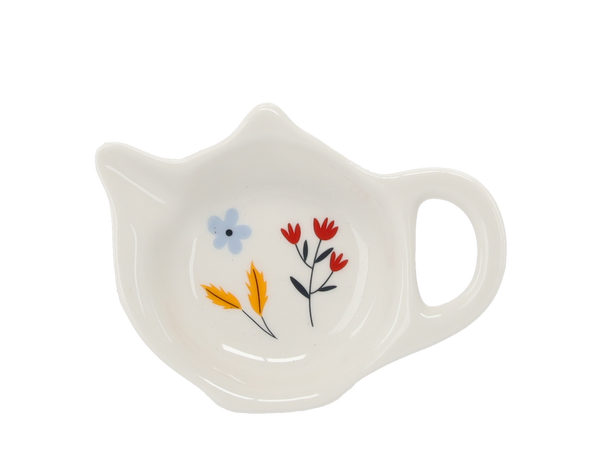 Set. Cup din porțelan 350 ml + suport din porțelan + infuzor de flori *6101