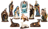 ZESTAW FIGUR BOŻONARODZ. 11 EL. do 110 CM polyresin *0480