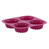 FORMA SILIKONOWA NA MUFFINKI 4 SZT *0580