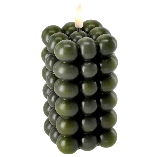 LED BLOCK CANDLE 30 X 22.5 X 33.5 CM