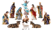 ZESTAW FIGUR BOŻONARODZ. 11 EL. do 90 CM  polyresin *0497