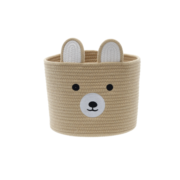 BASKET ANIMAL BEIGE SIZE L