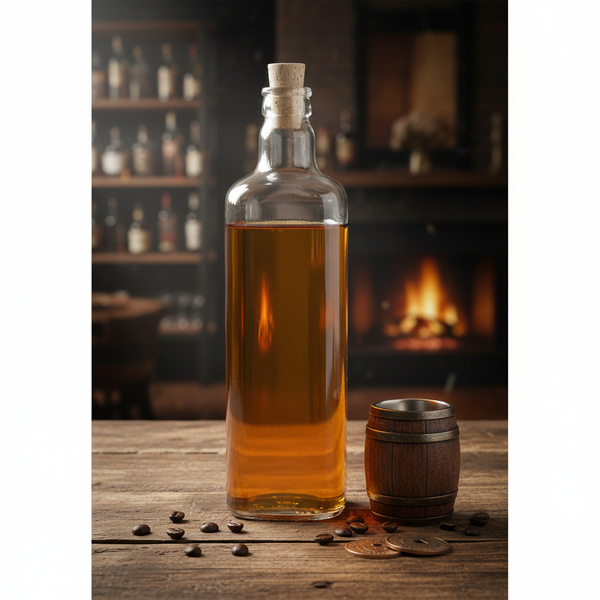 STOFF OVAL BOTTLE 500 ML CORK DIA 21