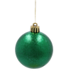 SET OF 36 BAUBLES 6 CM RED/GREEN/WHITE