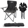 FOLDING CAMPING/FISHING CHAIR BLACK 50X50X80 CM