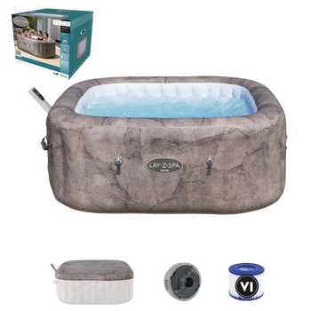 JACUZZI LAY-Z-SPA ROME AIRJET 180 X 180 X 71 CM *9593