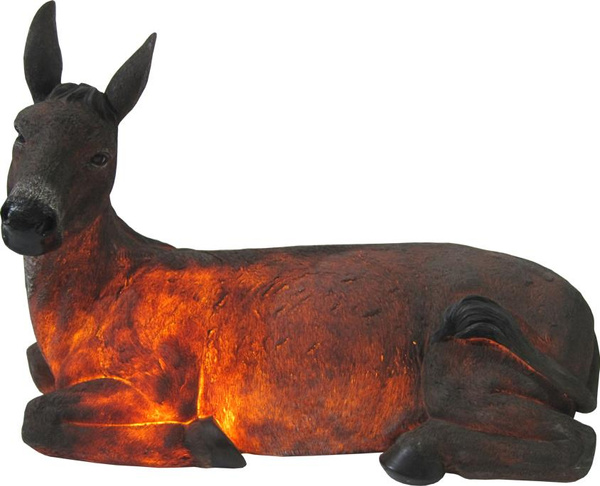 Sada figur betlémských 11 ks 120 cm z živice se podsvícením