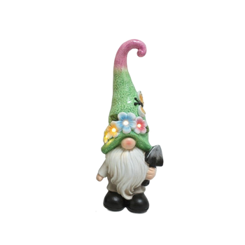 FIGURKA OGRODOWA - SKRZAT CHŁOPCZYK / DZIEWCZYNKA 12,6 x 11 x 35 CM LED *7751