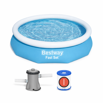 BASEN ROZPOROWY 305 X 66 CM (BASEN, FILTR, POMPA)