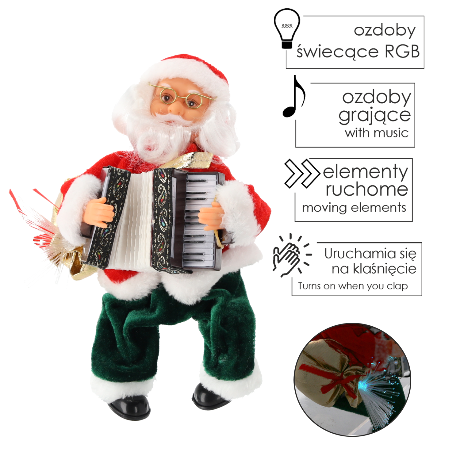MIKOŁAJ Z AKORDEONEM - GRAJĄCY LED 25,5 CM *6512 pol_pl_MIKOLAJ-Z-AKORDEONEM-GRAJACY-LED-25-5-CM-6512-7653_4
