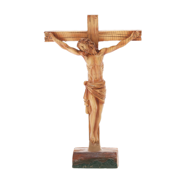CRUCE STAND WITH FIGURA LUI IISUS 19 x 7,5 x 29,5 CM polyresin *6156
