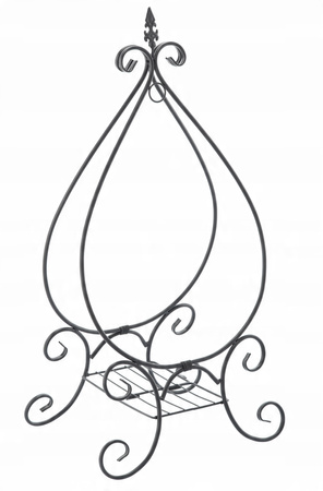 PLANT STAND 49 x 34 x 101,5 CM BLACK