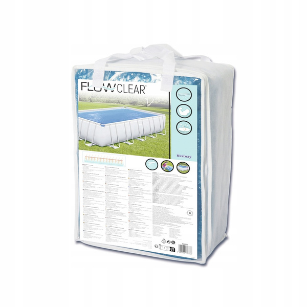 COVOR SOLAR PENTRU PISCINA RECTANGULARĂ /6,40 x 2,74 M - 7,32 x 3,66 M/ *8786 *4698