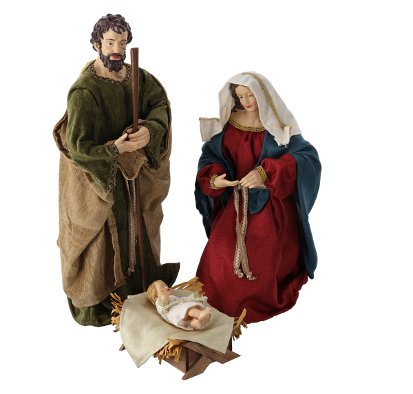 SET OF 3 FIGURES - HOLY FAMILY 68 CM