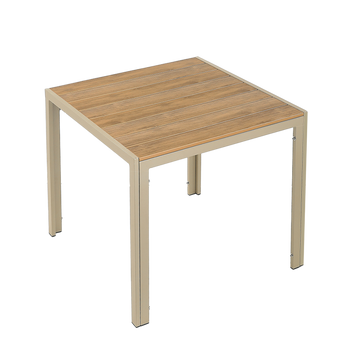 ALUMINUM TABLE 80 x 80 CM