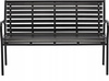 GARDEN BENCH 125 X 60 X 80 DARK