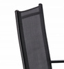 SCARĂ DE GRĂDINĂ FOLDABILĂ DIN ALUMINIU 66 x 56 x 107 CM NEAGRĂ *3507