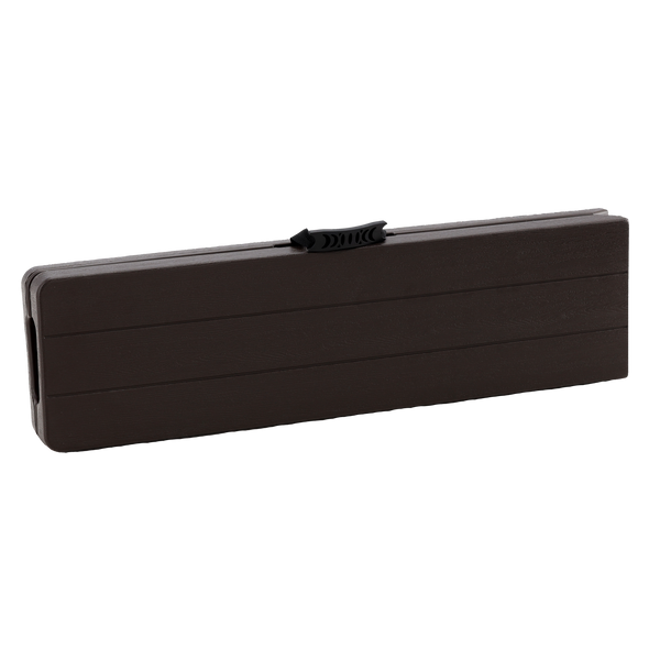 Bancă turistică pliabilă 180 x 25 x 43 cm maro *0995