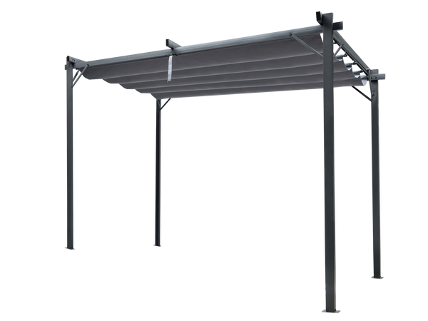 PERGOLA GARDEN GRAY 3 X 3M 2.95 X 2.95 X H2.3M