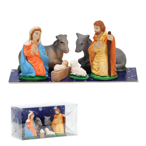 SET OF FIGURINES NO.3 COLOR MINI